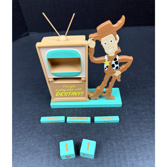 Hallmark Disney Pixar Toy Story Woody Perpetual Calendar Collectible - Picture 2 of 9